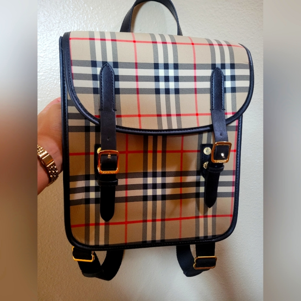 Checkered Backpack